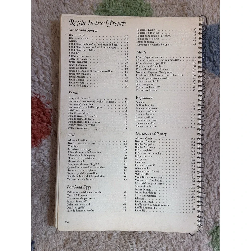 Time Life Books Classic French Cooking Spiral Booklet 1979 Original